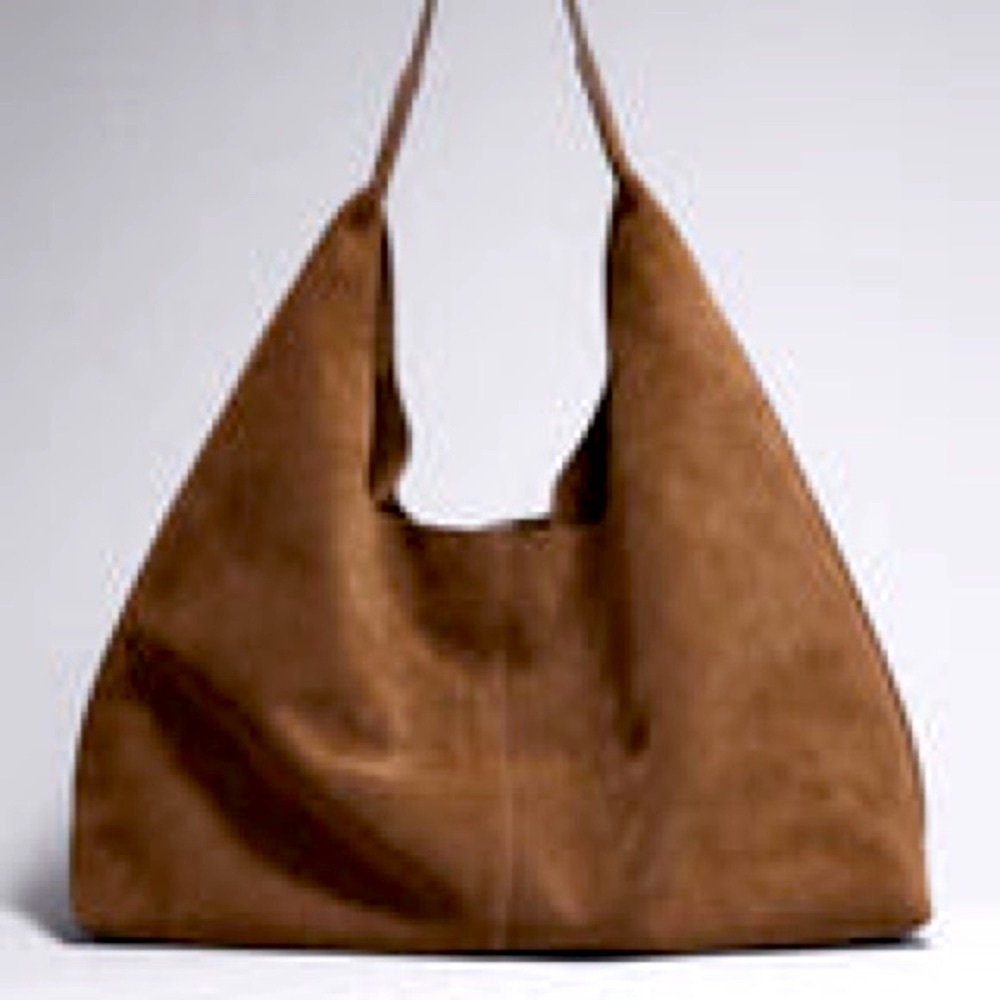 Matilda Suede Leather Tote